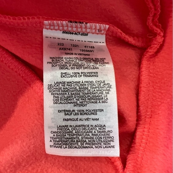 Women's Ali Peak™ II Quarter Zip Fleece Pullover Blush Pink S - Picture 6 of 11